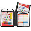 C-Line Homework Connector Folder, Black, Pack of 3 Image 1