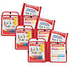 C-Line Homework Connector Folder, Red, Pack of 3 Image 1