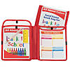 C-Line Homework Connector Folder, Red, Pack of 3 Image 1