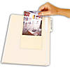 C-Line Peel & Stick Photo Holders, Clear, 4" x 6", 10 Per Pack, 5 Packs Image 3