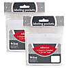 C-Line Self Adhesive Labeling Pockets with Inserts, 25 Per Pack, 2 Packs Image 1