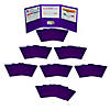 C-Line Tri-Fold Portfolio, Heavyweight Poly, Purple, Pack of 24 Image 1