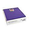 C-Line Two-Pocket Heavyweight Poly Portfolio Folder, Purple, Pack of 25 Image 1