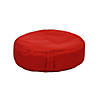 Cabrillo 16" Round Bean Cushions, Light Red 2-Pack Image 2
