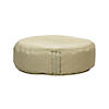 Cabrillo 16" Round Bean Cushions, Natural 2-Pack Image 2