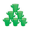 Cactus BPA-Free Plastic Shot Glasses - 12 Ct. Image 1