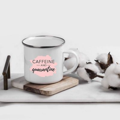 Caffeine &amp; Isolation 11oz Campfire Mug Image 1