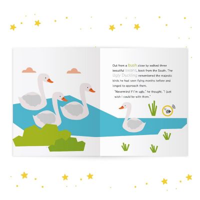Cali's Books The Ugly Duckling Recordable book Image 2