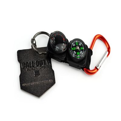 Call of Duty: Black Ops 4 Logo &amp; Keychain Compass Set  Includes Thermometer Image 3