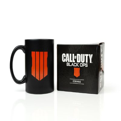 Call of Duty: Black Ops 4 Shield Icon Ceramic Coffee Mug  Holds 12 Ounces Image 3