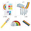 Calm Down Cloud Classroom Corner Decorations & Handout Kit - 141 Pc. Image 1