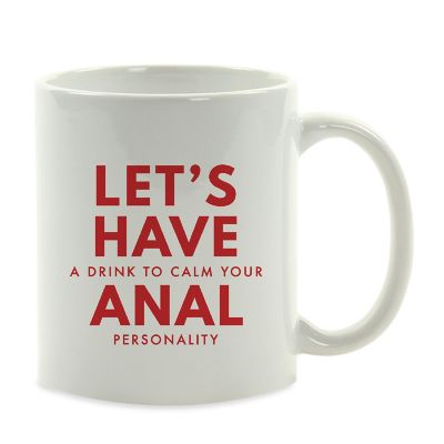 Calm Your Anal Personality ceramic mug Image 2
