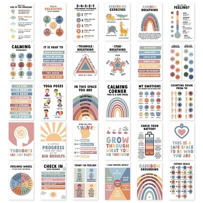 Calming Corner Posters 12x18in 30-Pack Image 1