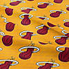 Camelot Cotton Fabrics NBA Precut 2yd Miami Heat Ditsy Colors Image 2