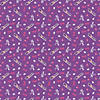 Camelot Cotton Fabrics Willy Wonka Precut 2yd Jelly Beans Purple Image 1