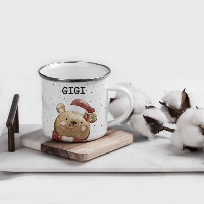 Campfire Mug Bear with Holly, Gigi Image 1