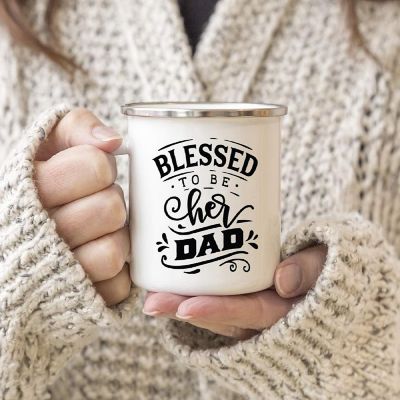 Campfire Mug Blessed To Be Her Dad Image 1