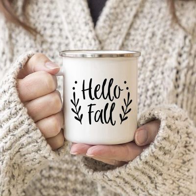 Campfire Mug Hello Fall Image 1
