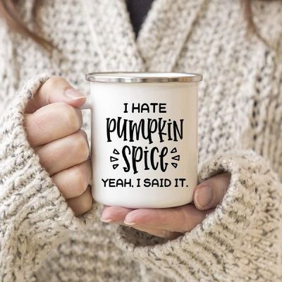 Campfire Mug I Hate Pumpkin Spice Yeah Image 1