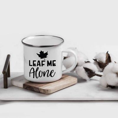 Campfire Mug Leaf Me Alone Image 1