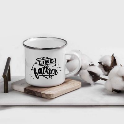 Campfire Mug Like Father, Daughter Image 1
