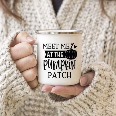 Campfire Mug Meet Me At The Pumpkin Image 1