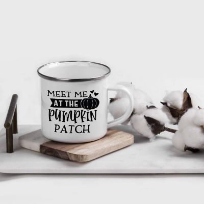 Campfire Mug Meet Me At The Pumpkin Image 1
