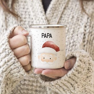 Campfire Mug Santa Claus, Papa Image 1