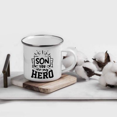 Campfire Mug Son You Are My Hero Image 1