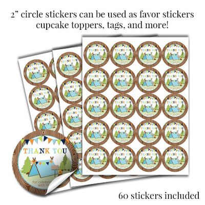 Camping Sticker Bundle 429pc. by AmandaCreation Image 3