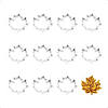 Canada Maple Leaf 5" Cookie Cutters Image 1