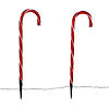 Candy Cane 8 Function Christmas Outdoor Pathway Markers - Set of 8 Image 2
