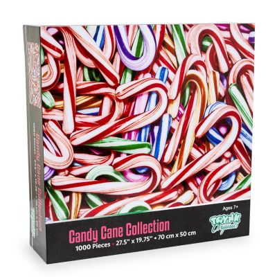 Candy Cane Collage 1000 Piece Jigsaw Puzzle Image 1