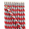 Candy Cane Prism Pencils - 24 Pc. Image 1