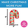 Candy Cane Spiral Notepads - 24 Pc. Image 1