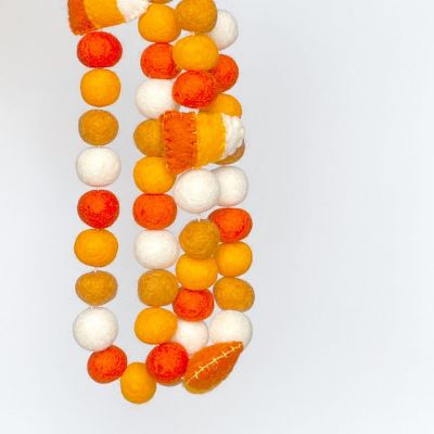 Candy Corn Felt Garland 6ft Image 3