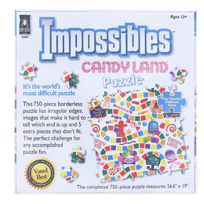Candy Land Impossibles 750 Piece Jigsaw Puzzle Image 1