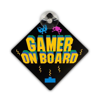 Car Window Sign  Gamer On Board Car Wind Sign  Xbox Gamers Image 1