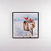 Cardinal and MailboProper Canvas Print 24"SQ Image 1