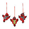 Cardinal Resin Christmas Ornaments - 12 Pc. Image 1