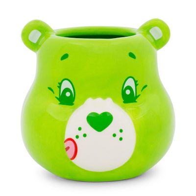 Care Bears Good Luck Bear Sculpted Ceramic Mini Mug  Holds 3 Ounces Image 1