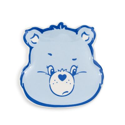 Care Bears Grumpy Bear Face Sculpted Ceramic Trinket Tray Dish Image 1