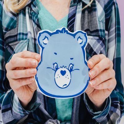 Care Bears Grumpy Bear Face Sculpted Ceramic Trinket Tray Dish Image 3
