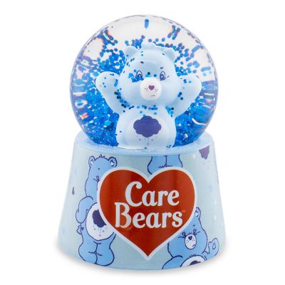 Care Bears Grumpy Bear Mini Light-Up Snow Globe 3 Inches Tall Image 1