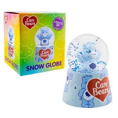 Care Bears Grumpy Bear Mini Light-Up Snow Globe 3 Inches Tall Image 2