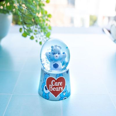 Care Bears Grumpy Bear Mini Light-Up Snow Globe 3 Inches Tall Image 3
