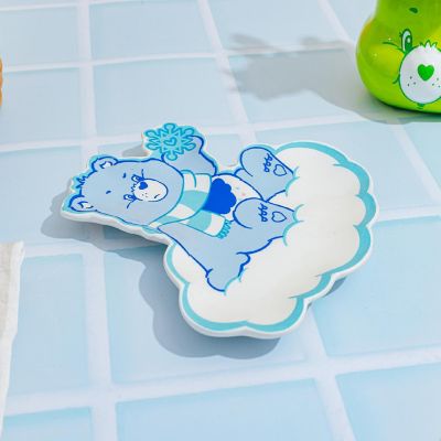 Care Bears Holiday Grumpy Bear Sculpted Ceramic Trinket Tray Dish Image 3
