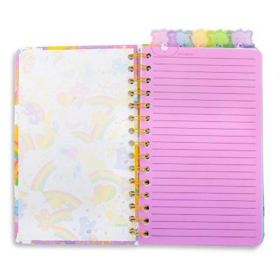 Care Bears Rainbows 5-Tab Spiral Notebook With 75 Sheets Image 1