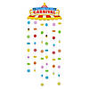 Carnival Door Curtain with Border Image 1