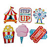 Carnival Wall Decorations - 12 Pc. Image 1